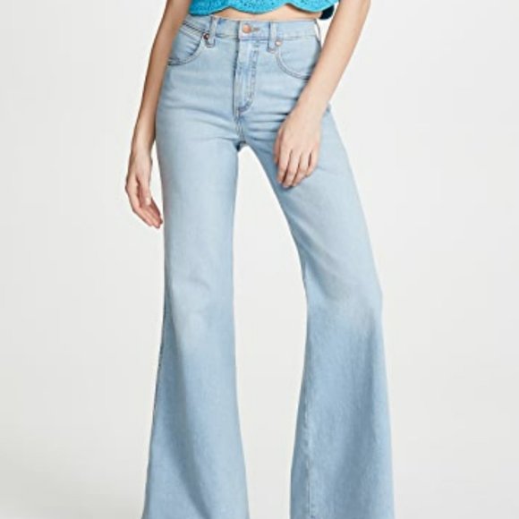 wrangler fly high rise flare light